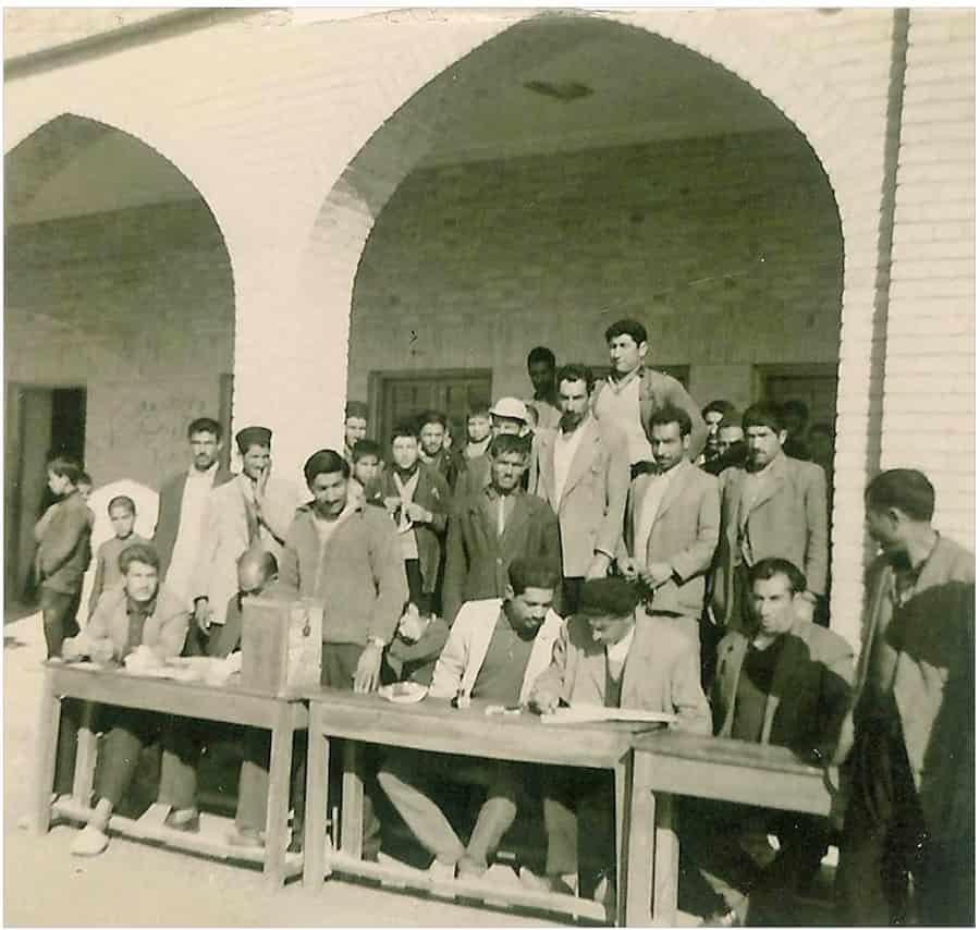 دبستان بشارت حوزۀ اخذ رأی قنوات