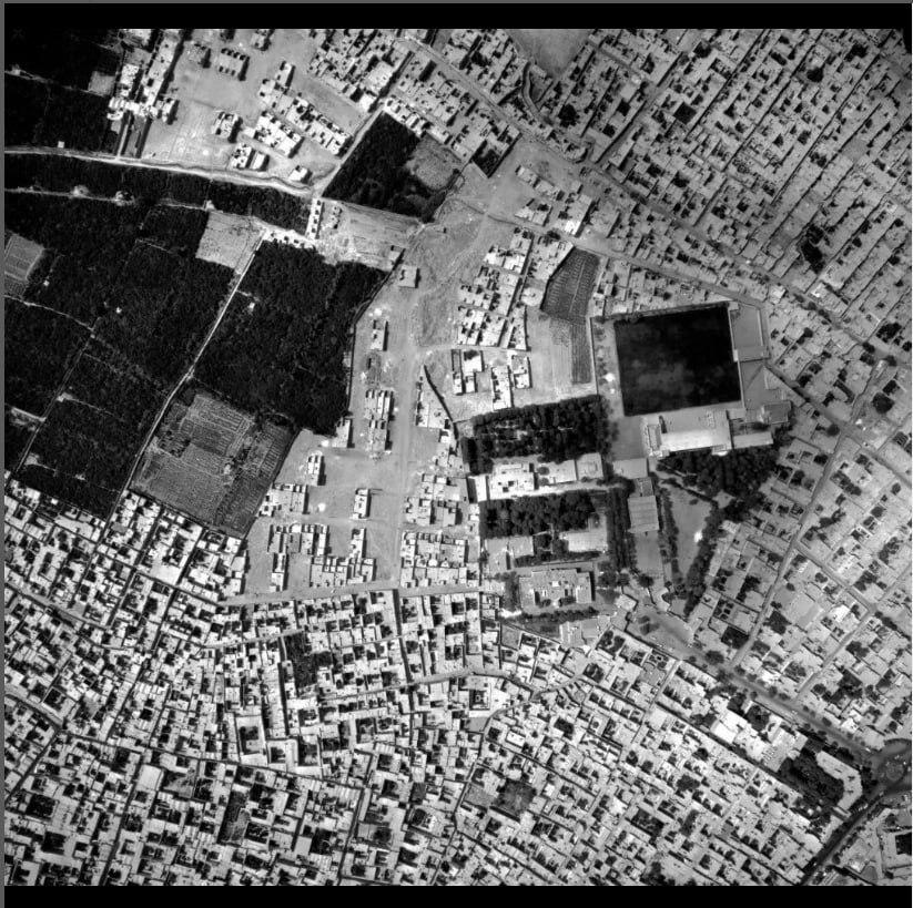 عکس هوایی چهارراه بیمارستان