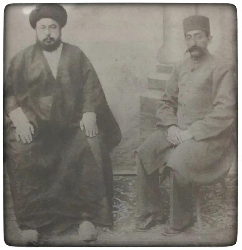 مرحوم اعتضادالدوله و مرحوم سیدمحمدباقر متولی باشی