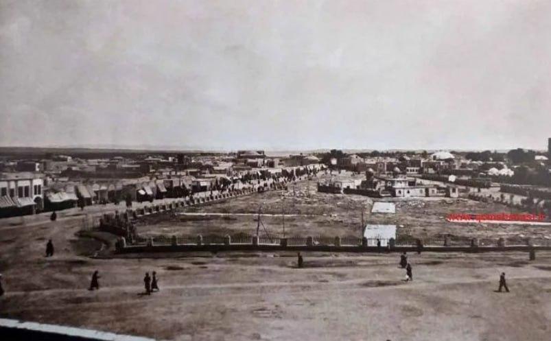 دورنمای شمال شهر و میدان آستانه