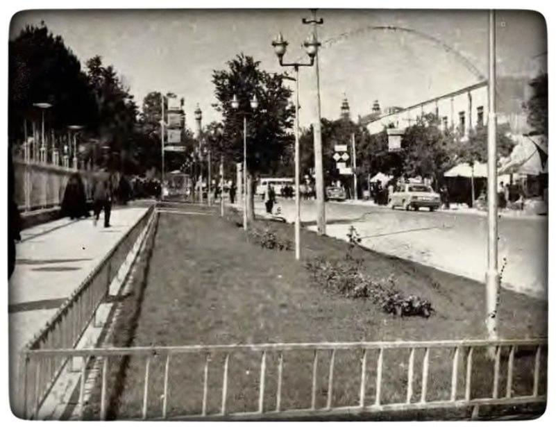 بلوار خیابان آستانه حوالی سال ۱۳۴۹
