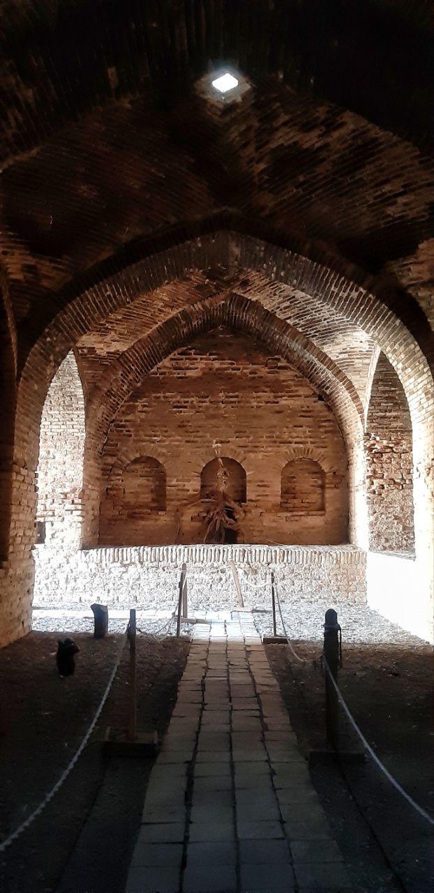 تصاویری متفاوت از کاروانسرای دیر گچین
