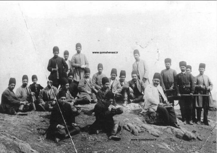 اتابک اعظم در شکارگاهی در قم